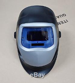 NEW 3M Speedglas 9100V Black Welding Helmet with Auto-Darkening Shades 5 8-13