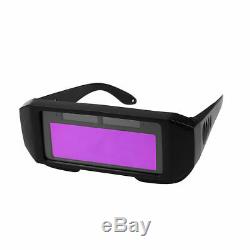 NEW Solar Powered Auto Darkening Welding Mask Helmet Eyes Goggle Welder Glasses