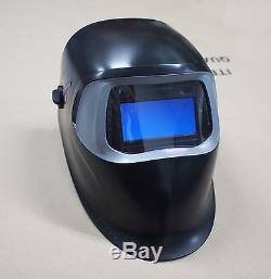 New HQ 3M Speedglas 100 Black Welding Helmet with Auto-Darkening Filter 100V