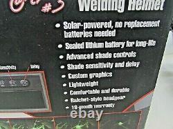 New In The Box Hobart Dale Earnhardt #3 Auto-darkening Welding Hood Solar Power