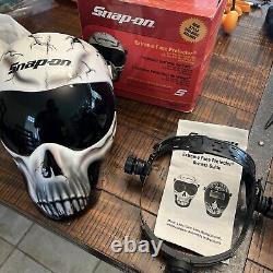 New Snap-On Bonehed Welding Helmet Extreme Face Protector WithInterchangeable Lens