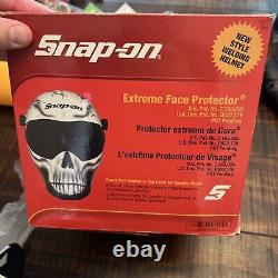 New Snap-On Bonehed Welding Helmet Extreme Face Protector WithInterchangeable Lens