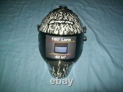 New Snap-on Efp2wflame High Definition Adjustable Auto Darkening Welding Helmet