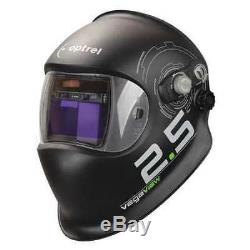 OPTREL 1006.600 Auto Darkening Welding Helmet, Black G6128468