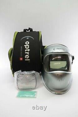 OPTREL Crystal 2.0 Auto Darkening Welding Helmet 1006.900 with Bag & Extra Lenses