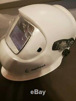 One Optrel E680 Series White Welding Grinding Helmet Auto-DarkeningL@@K