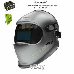 Optrel 1006.900 Crystal 2.0 Auto-darkening Welding Helmet comes with Bonuses