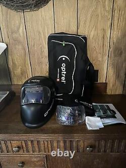 Optrel Crystal 2.0 1006.900 Black Welding Helmet Free duffel bag and Lens