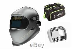 Optrel Crystal 2.0 1006.900 Welding Helmet Free duffel bag and 5 pack of lens