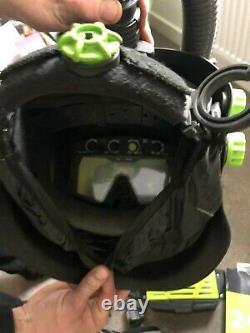 Optrel Panoramaxx Helmet & E3000 10 Hour PAPR Green Unit