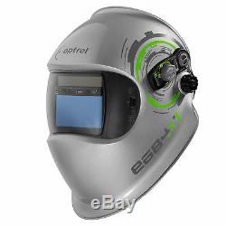 Optrel e684 Series Silver Welding Helmet withFREE Lens and Backpack (1006.500)