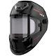 Panoramic View Auto Darkening Welding Helmet LED Lighting & Type-C Charging