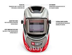 Porter-Cable 55000 No. 4-13 Shade Gray Auto-Darkening Welding Helmet
