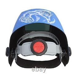 Premium Auto Darkening Welding Helmet 3/10 Shade Range, 1/1/1/1 Optical Clari