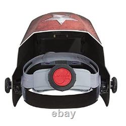 Premium Auto Darkening Welding Helmet 4/5-13 Shade Range, 1/1/1/1 Optical Cla