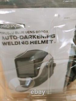 Pro Point TRUBLU Blue Lens 8000X Auto Darkening Welding Helmet