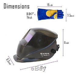 Pro Solar Auto Darkening Welding Helmet, Arc Tig Mig Mask, Grinding Welder Mask