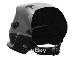 Pro Solar Welding Helmet Welder Mask Auto-Darkening Arc Tig Mig Grinding Black