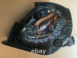 RCCD Solar Auto Darkening Welding/grinding Helmet certified hood Mask