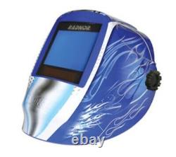 Radnor RDX81 Blue Welding Helmet Auto Darkening