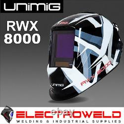 Razor Rwx8000 Automatic Welding Helmet Unimig 4 Arc Sensor Razorweld Umcwh