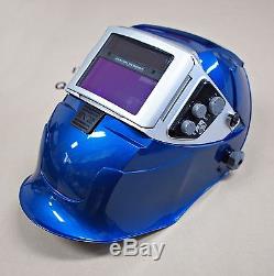 SERVORE 5000X-SLIDE BLUE Auto Lift Auto Darkening Welding Helmet Shade 9 to13