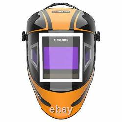 Safe Helmet, Welding Work, Auto Darkening, Panoramic 180 View, 4 Arc Sensor