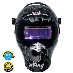 Save Phace 3010059 Black Asp Auto Darkening Welding Helmet