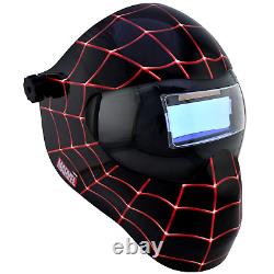 Save Phace 3012589 Auto Darkening Welding Helmet Black Spiderman EFP E Series