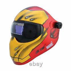 Save Phace Auto-Darkening Welding Helmet Iron Man Graphics, Model Number 30