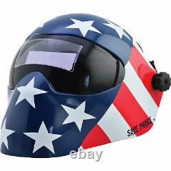 Save Phace Auto-Darkening Welding Helmet Patriotic Graphics, Model# 3012480