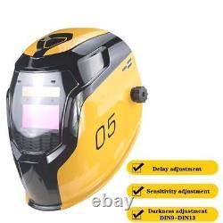 Sensor Solar Auto Darkening Welding Mask Helmet Welder Cap 2 Arc Durable Parts