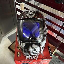 Snap-On Ignite 360 Auto-Darkening Skull Welding Helmet With LED