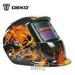 Solar Auto Darkening MIG MMA Welder Cap Electric Welding Helmet Mask