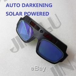 Solar Powered Auto Darkening Welding Mask Helmet Eyes Goggle Welder Glasses Arc