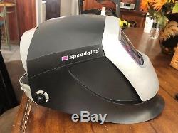 SpeedGlas Auto Darkening Welding Helmet 9000F Shade 3/10 Good Used Item