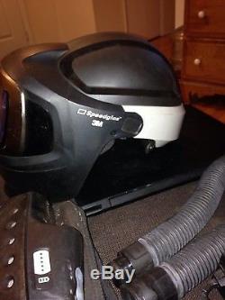Speedglas air cooled, auto darkening welding helmet
