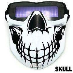 Steel Vision 32000 Auto Darkening Welding Goggles Kit with Custom Mask Bundle