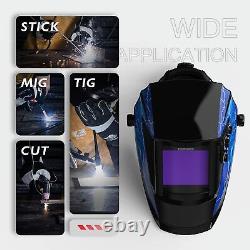 Super Large View Auto Dark Welding Helmet True Color with 4 arc sensors 1/1/1/1