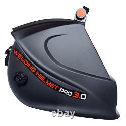 Swaby Auto-darkening True Color Wide View Helmet with LED Light