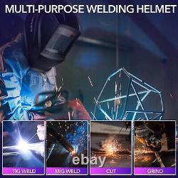 TRQWH Auto Darkening Solar True Color Welding Helmet & Welding Backpack