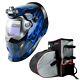 TRQWH Auto Darkening Welding Hood True Color Solar & Welding Backpack