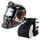 TRQWH Solar Powered Auto Darkening Welding Helmet & Welding Backpack