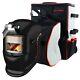 TRQWH Solar True Color Auto Darkening Welding Helmet & Welding Backpack