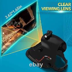 TRQWH Solar True Color Auto Darkening Welding Helmet & Welding Backpack