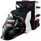 TRQWH True Color Auto Darkening Welding Helmet Light & Welding Backpack