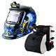 TRQWH Welder Helmet Auto Darkening True Color 2 Arc Sensor & Welding Backpack