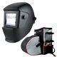 TRQWH Welding Helmet Auto Darkening True Color Shade 4/9-13 & Welding Backpack