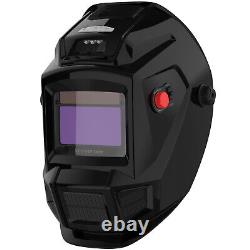 True Color Auto Darkening Welding Helmet/Hood TIG MIG ARC with Fan&Light Welder