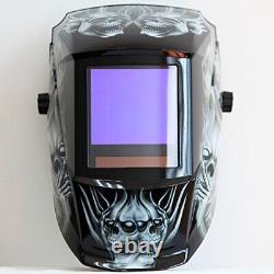 True Color Auto Darkening Welding Helmet Large Window 13.5 Sqi, Wide Variab